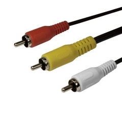 Интерфейсный кабель RCA (тюльпаны аудио-видео-звук) SHIP SH8053-3P