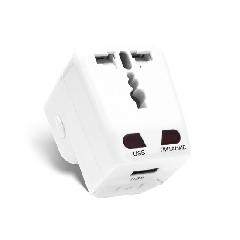 Универсальный адаптер Deluxe DWTAU03W Белый