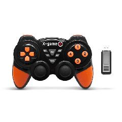 Игровой геймпад для ПК X-Game PCG2305 Чёрно-Оранжевый